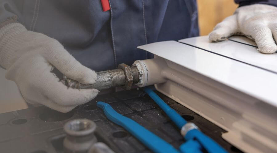 Gas Line Leak Repair in Hustler, WI